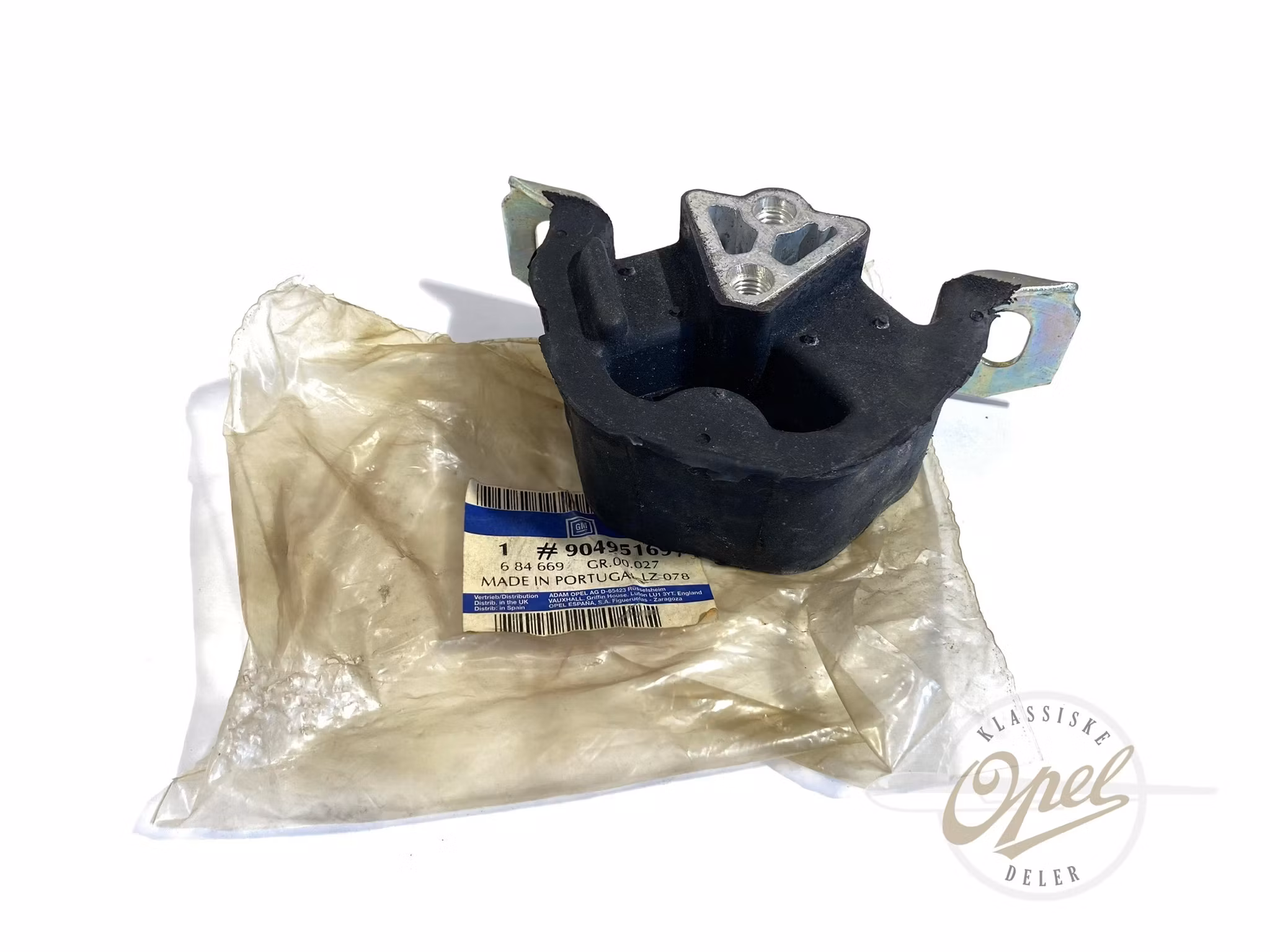 Motorfeste venstre foran