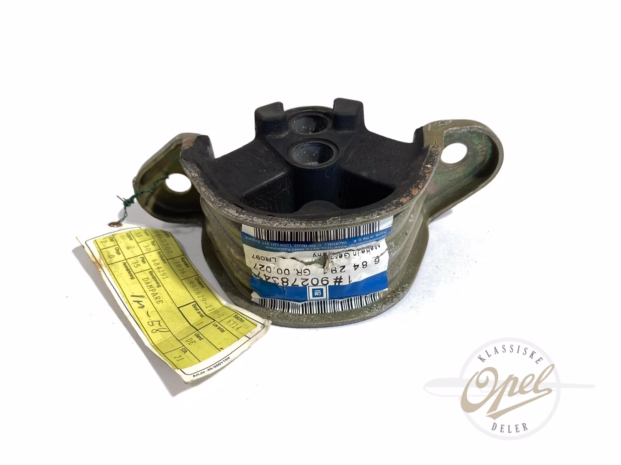 Motorfeste høyre foran