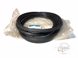 Dørpakning fordør (Sort)