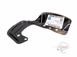 Bremseskjold venstre foran