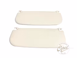 Solskjerm sett (Hvit)