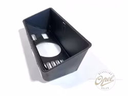 Glass og ramme til instrument