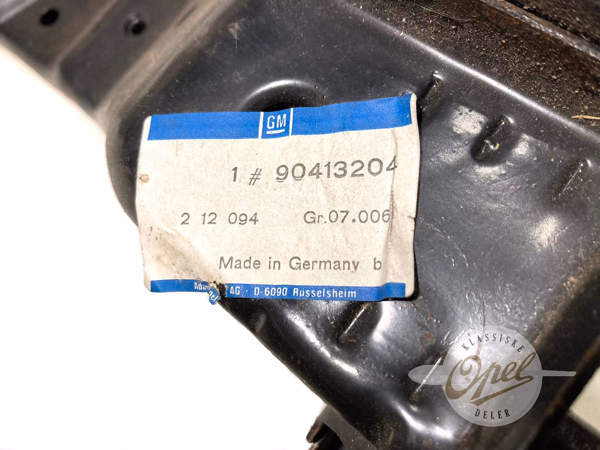 Rammevange høyre fremre