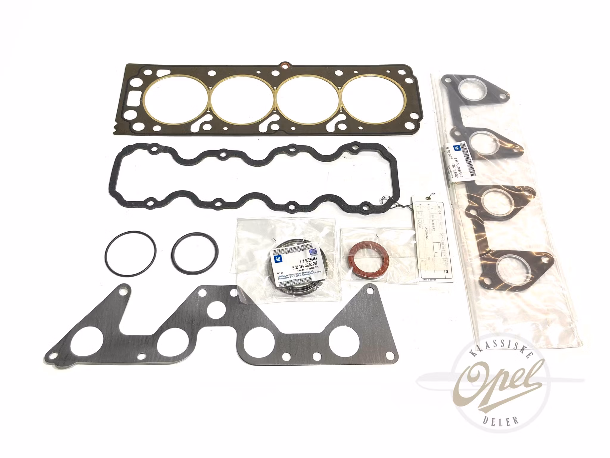 Tetningssett til topplokk