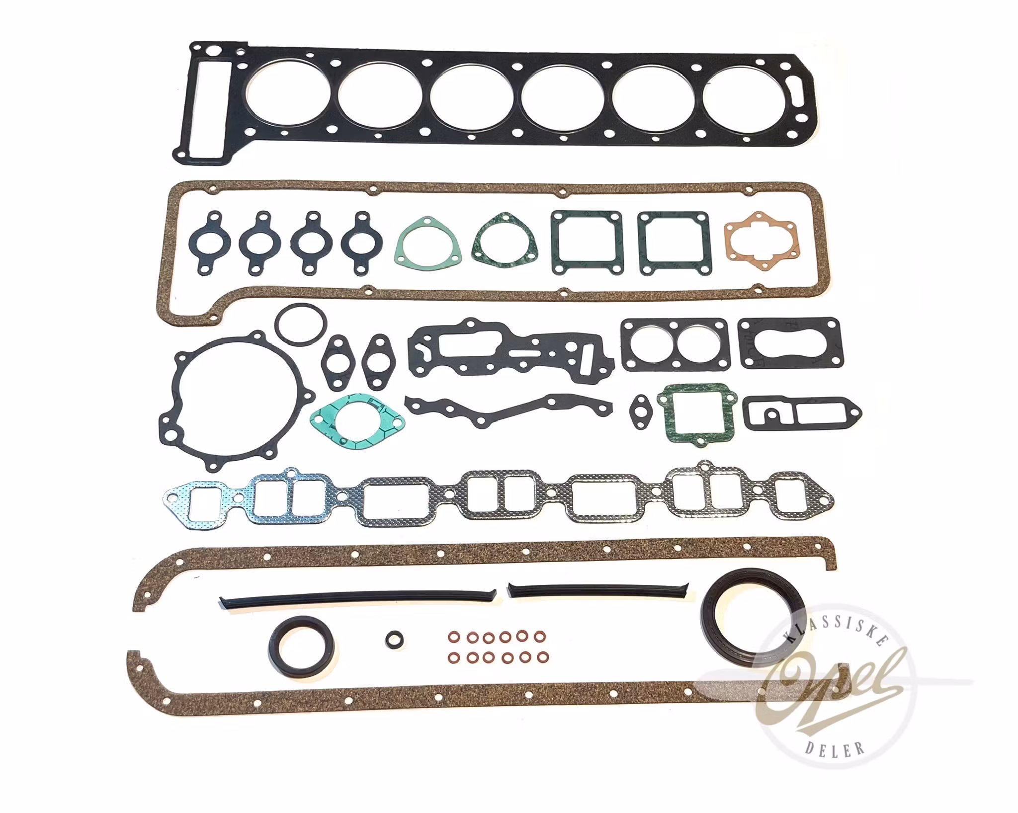 Pakningssett til motor 2.5/2.8 (Senere versjon)
