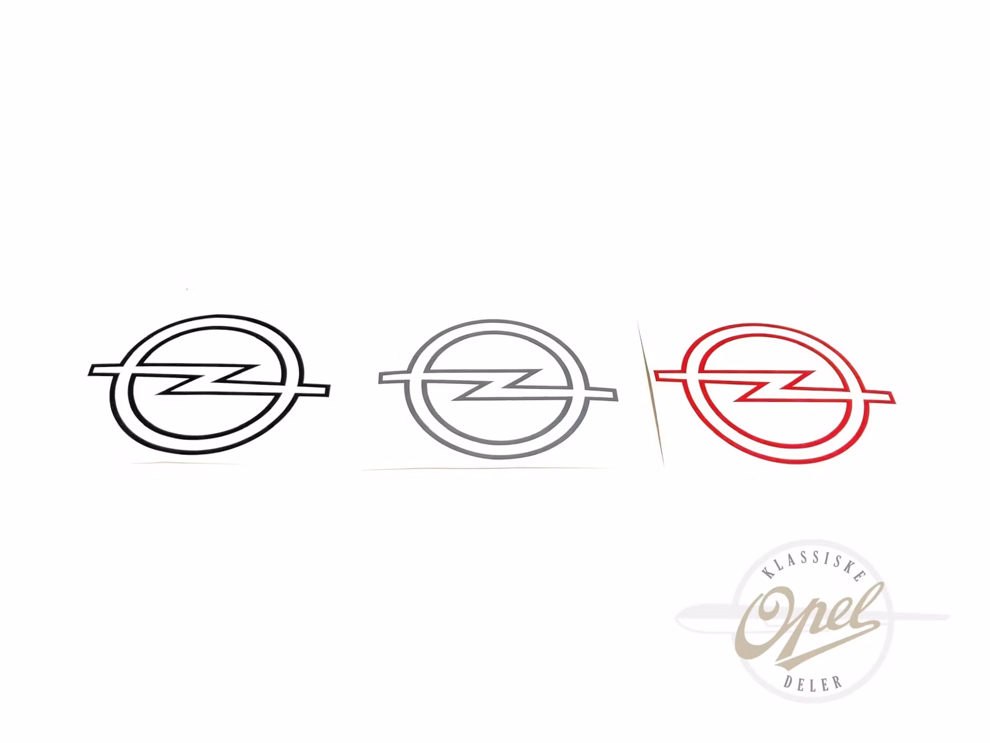 Dekor 'Opel emblem'