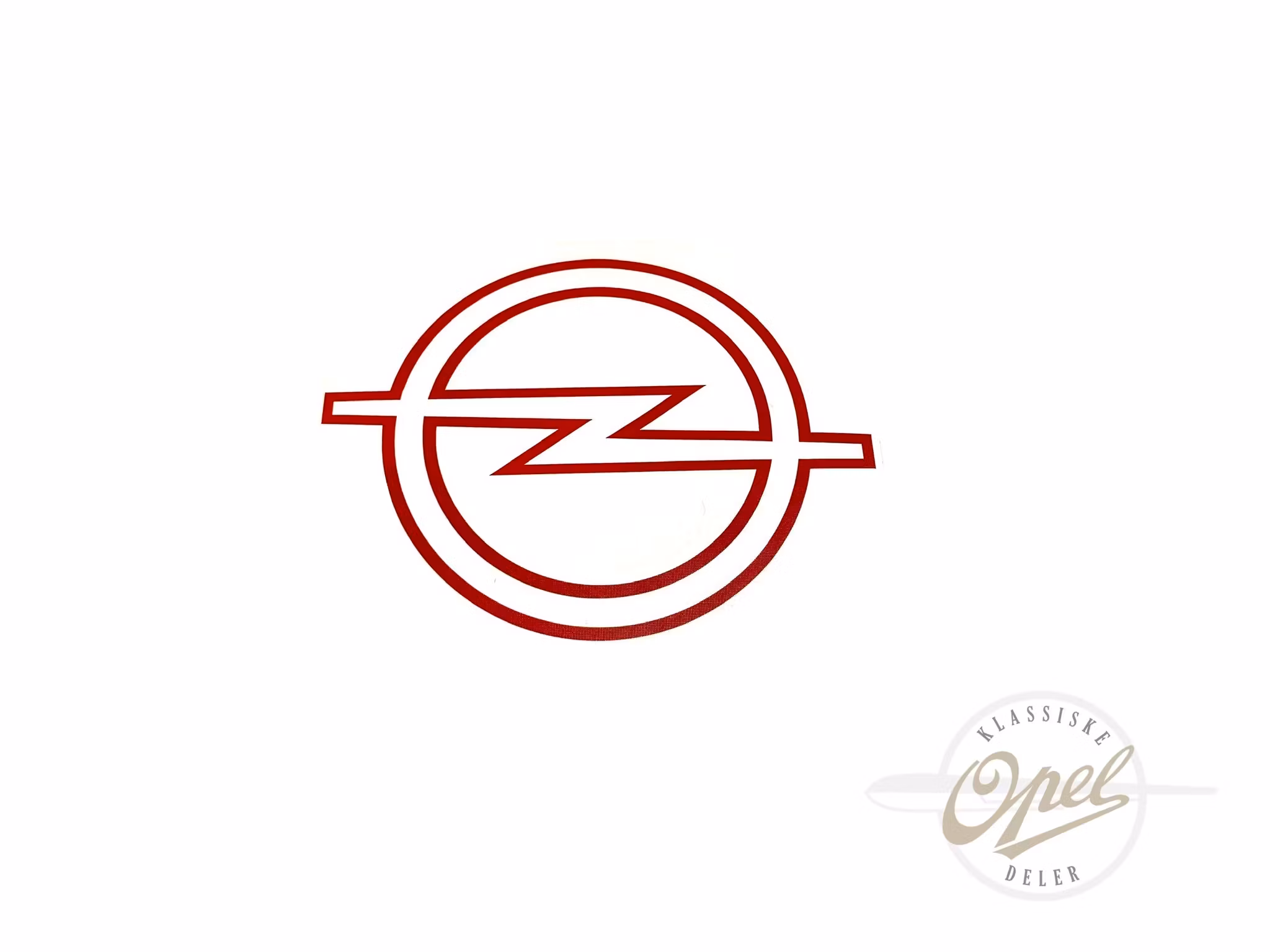Dekor 'Opel emblem'