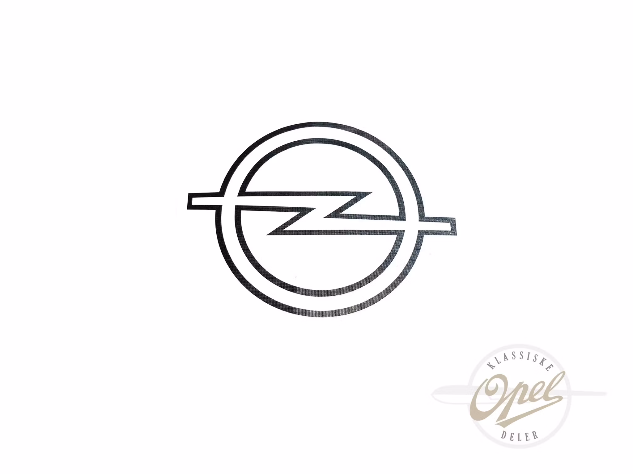 Dekor 'Opel emblem'