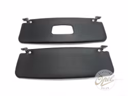 Solskjerm sett (Sort)