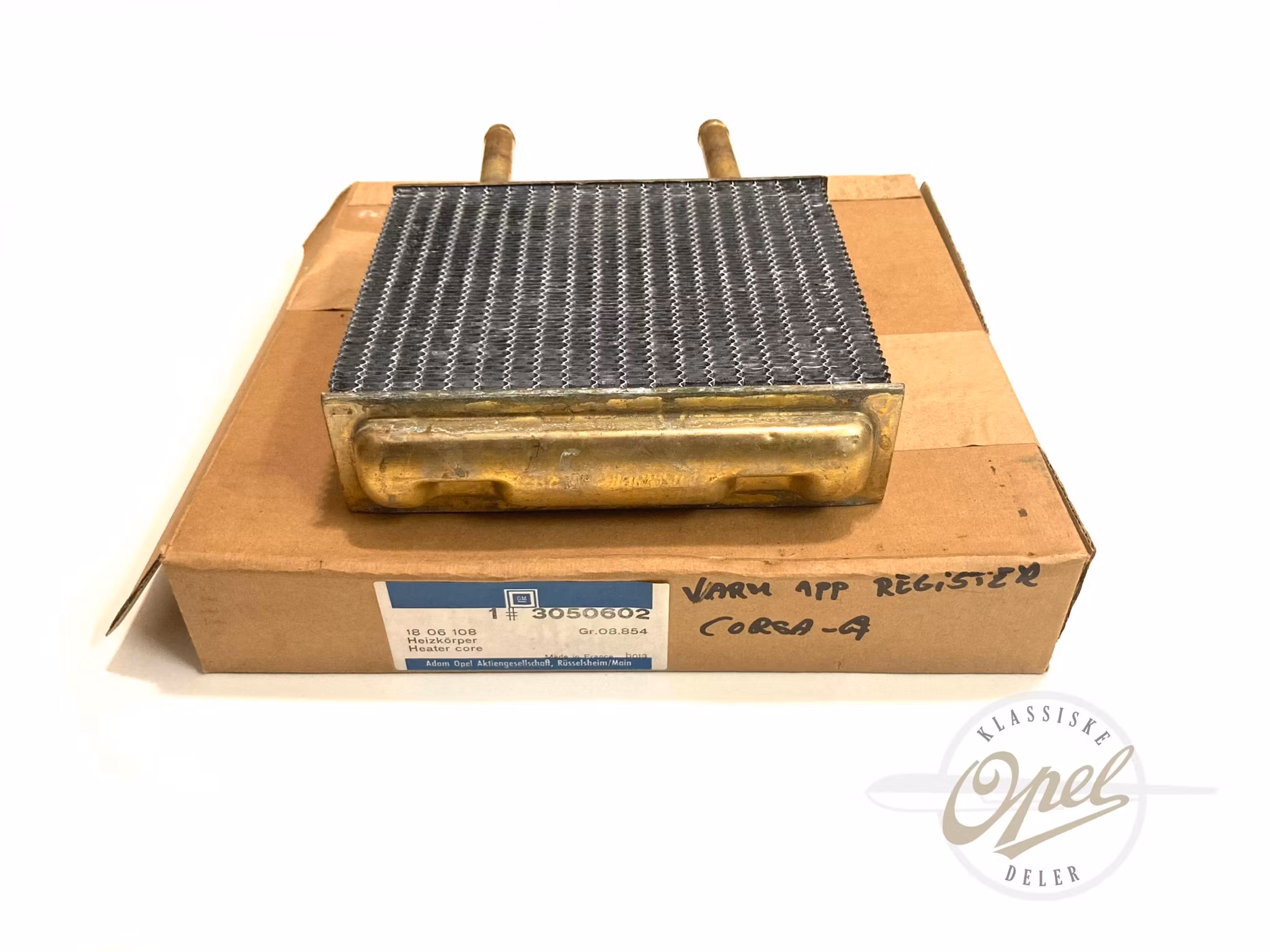 Varmeapparat register