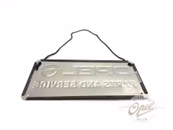 «Opel Parts and Service» skilt