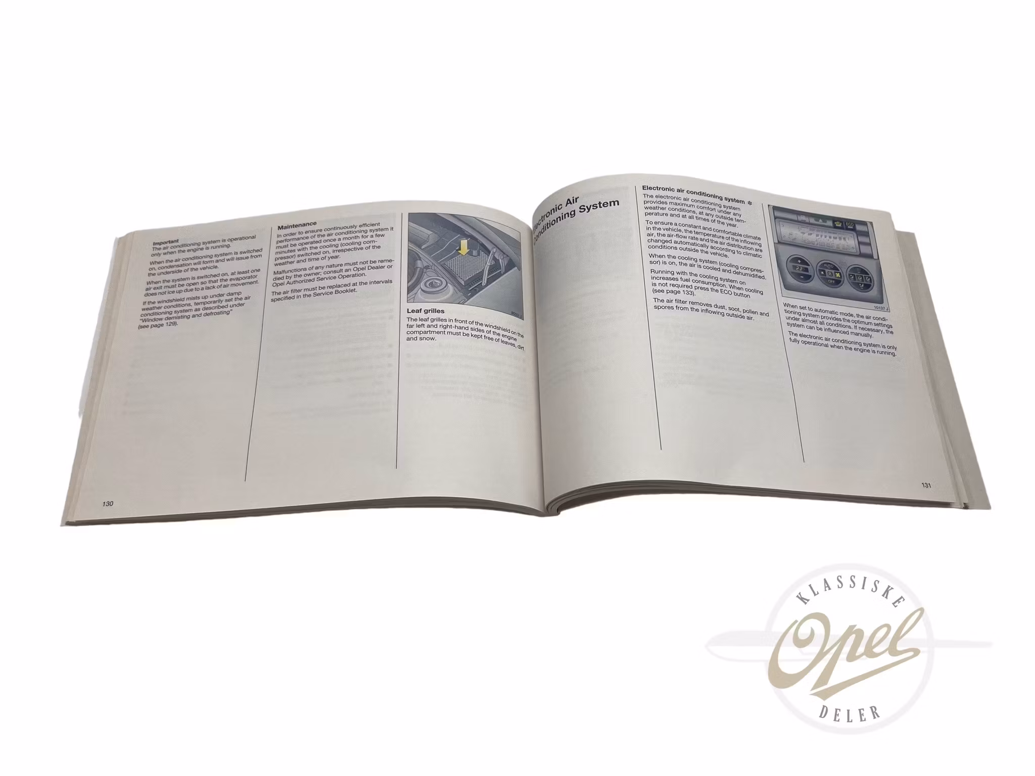 Instruksjonsbok Vectra B (GB)