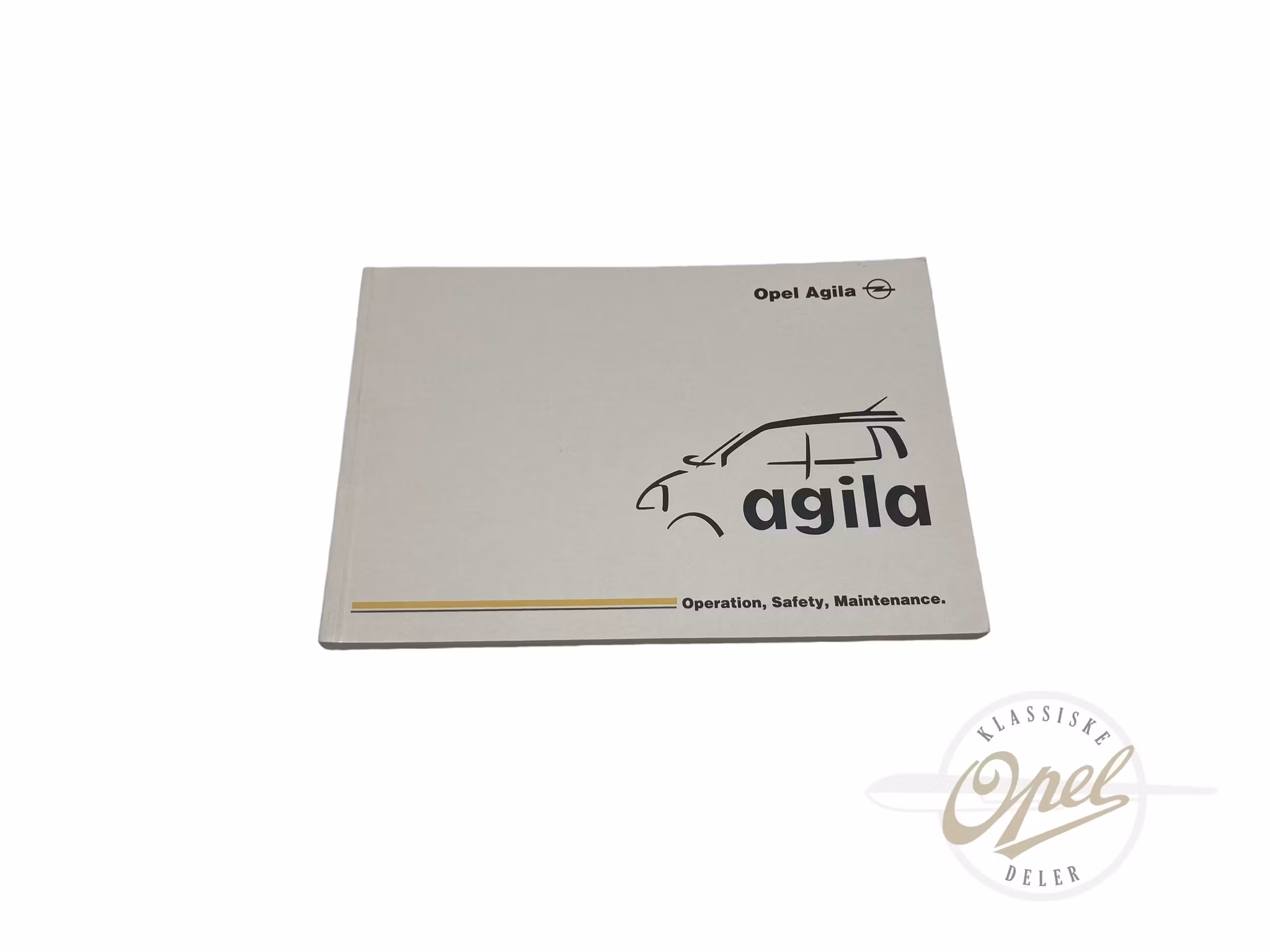 Instruksjonsbok Agila A (GB)