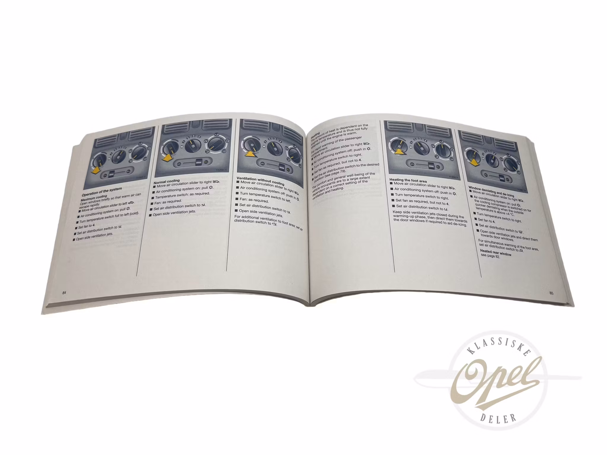 Instruksjonsbok Agila A (GB)