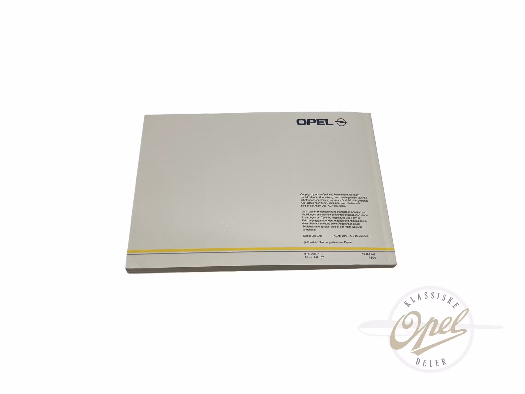 Instruksjonsbok Astra F (D)