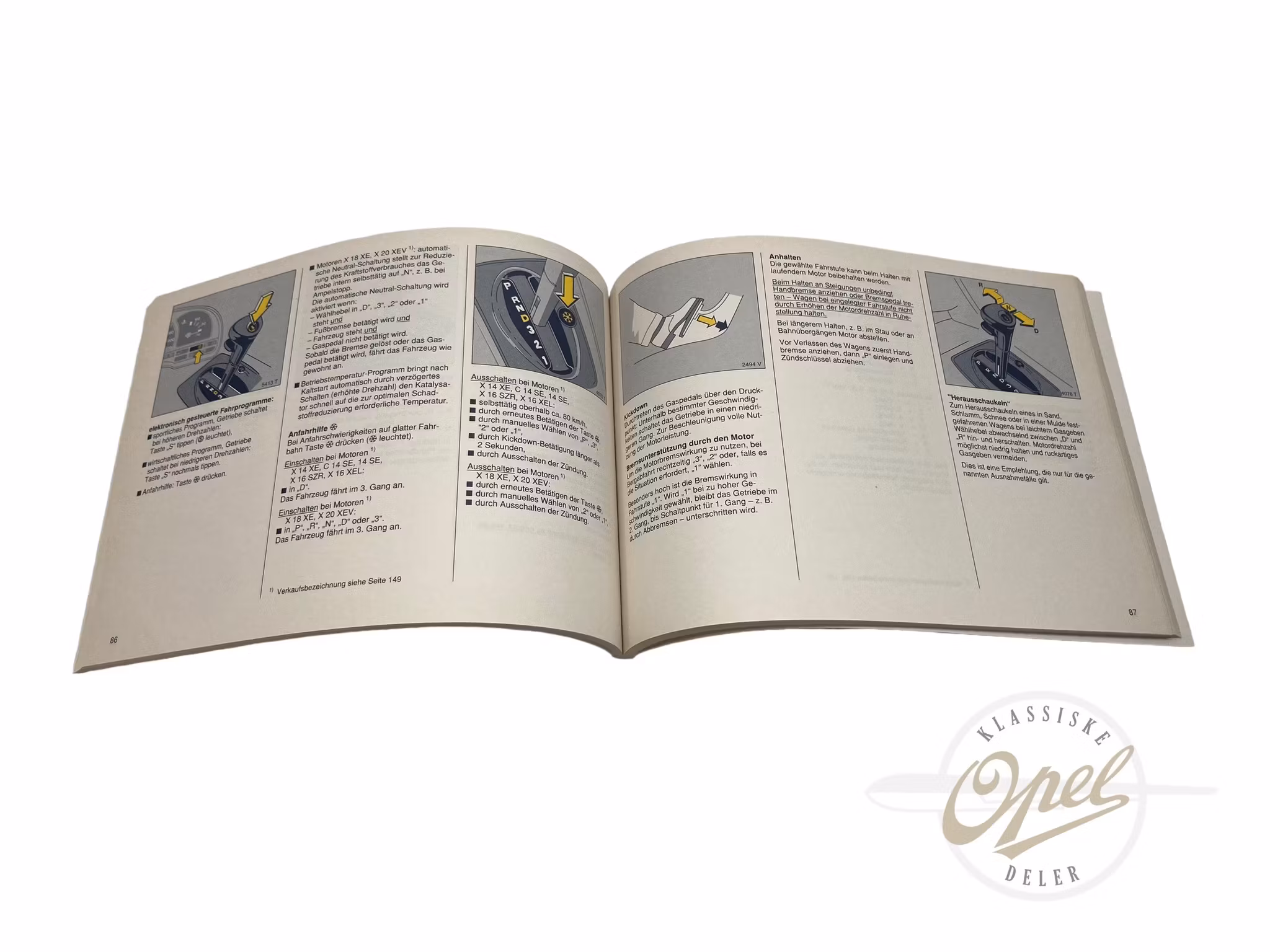 Instruksjonsbok Astra F (D)