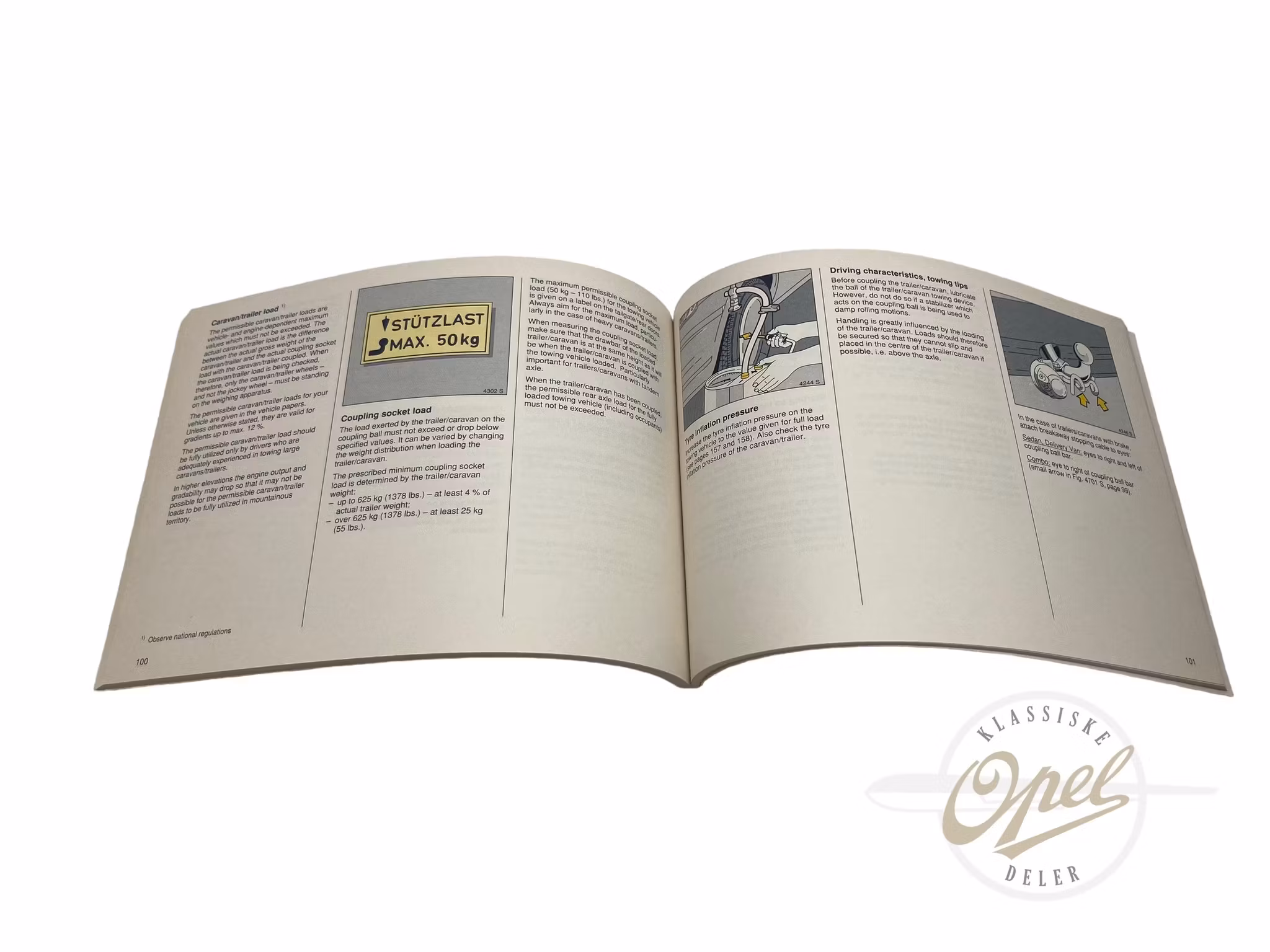 Instruksjonsbok Corsa B (GB)