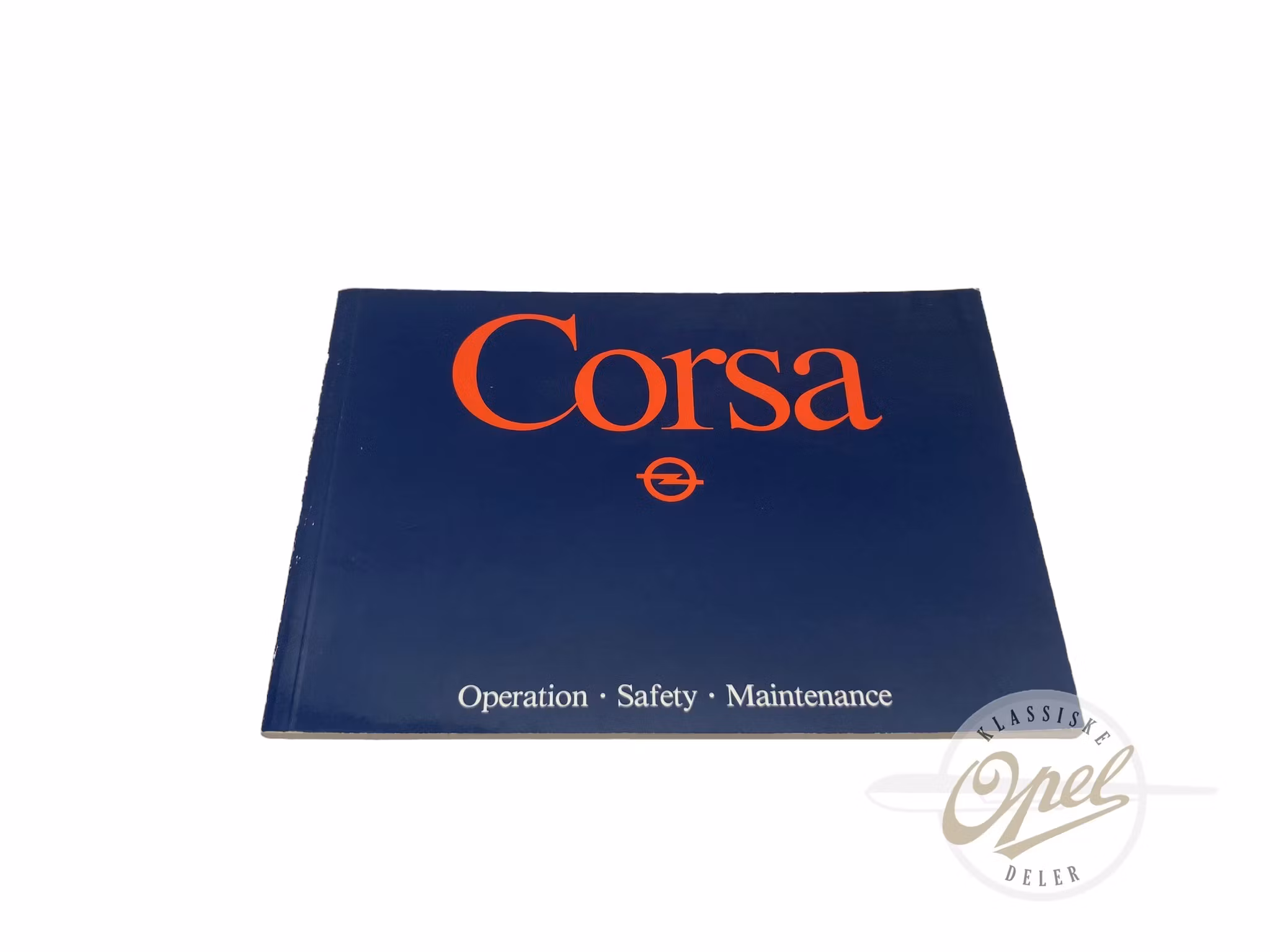 Instruksjonsbok Corsa A (GB)