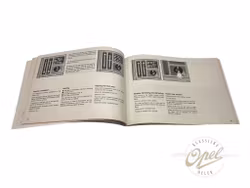 Instruksjonsbok Corsa A (GB)