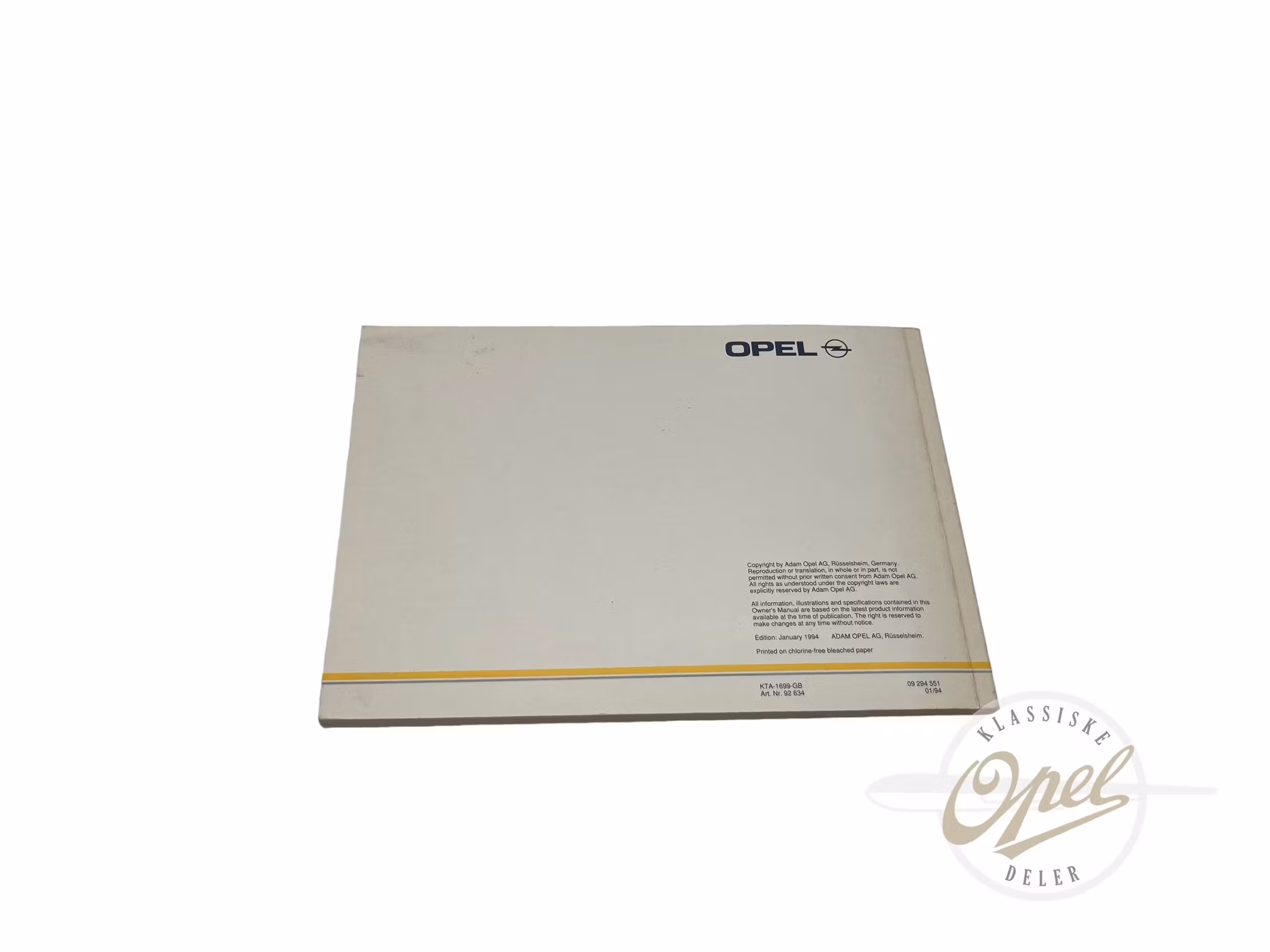 Instruksjonsbok Omega B (GB)