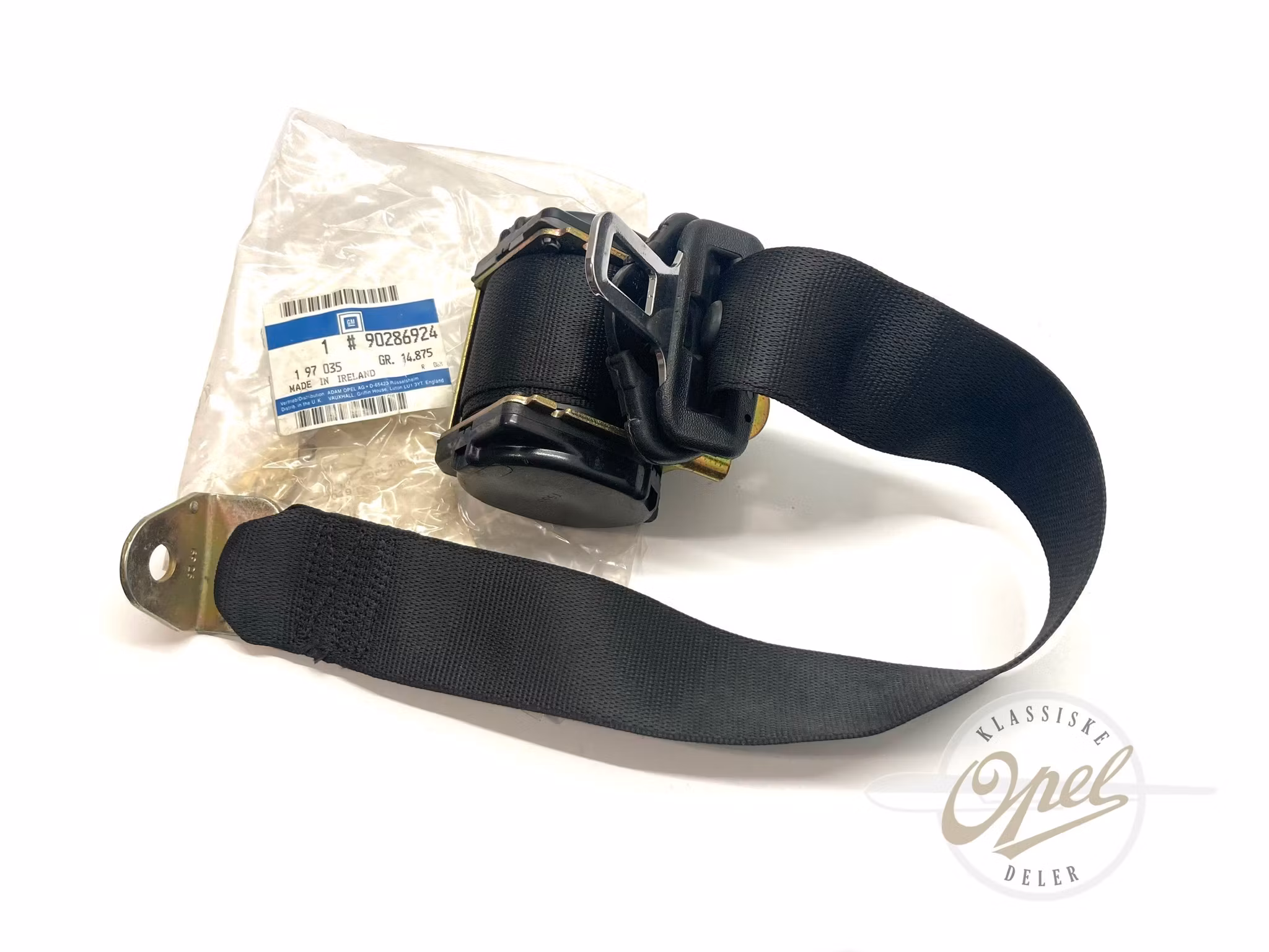 Sikkerhetsbelte høyre bak