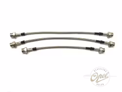 Bremseslange sett stålomspunnet