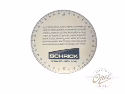 Gradskive til kamtid justering