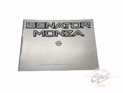 Instruksjonsbok Senator A og Monza (NO)