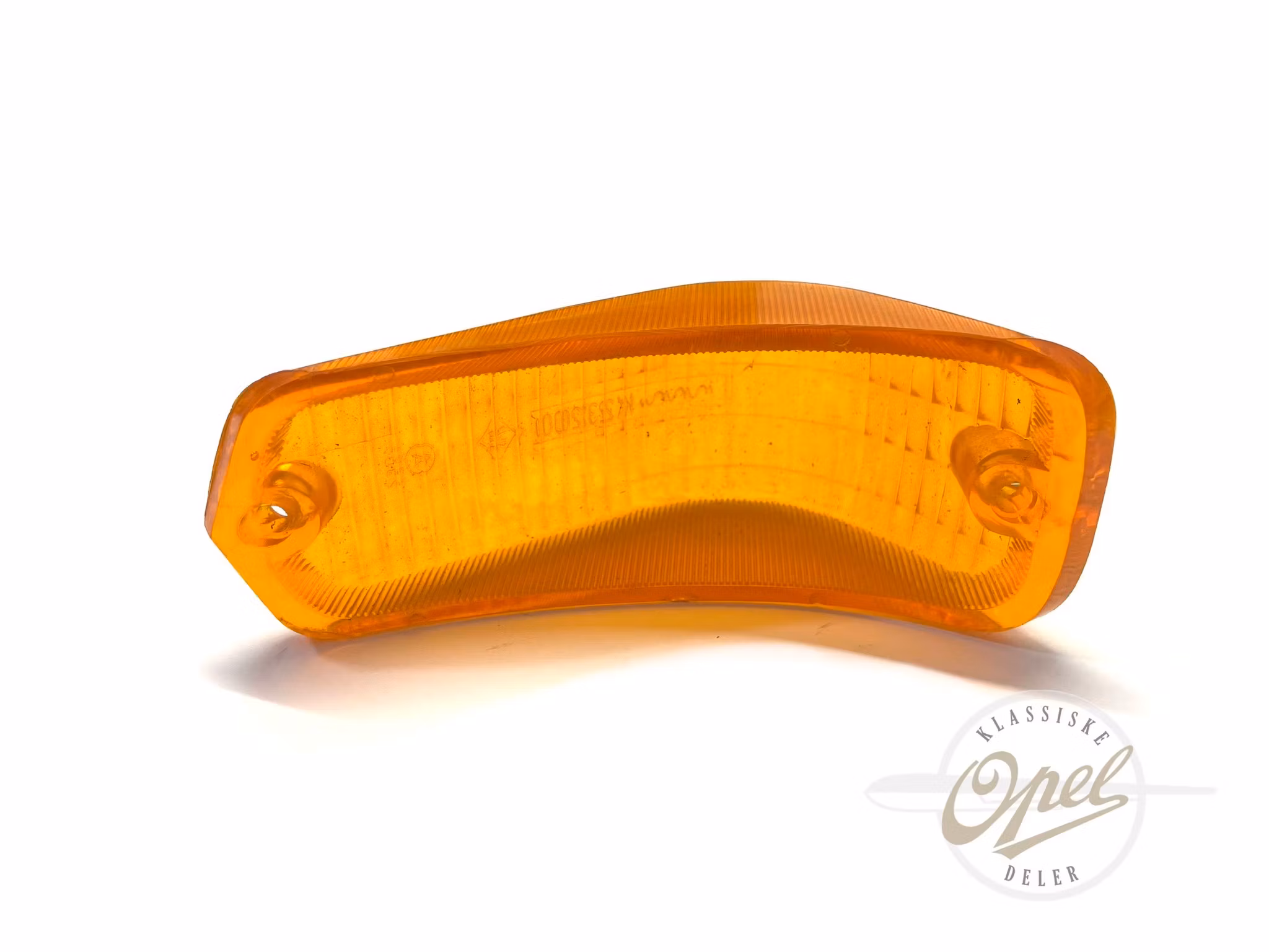 Lykteglass blinklys foran