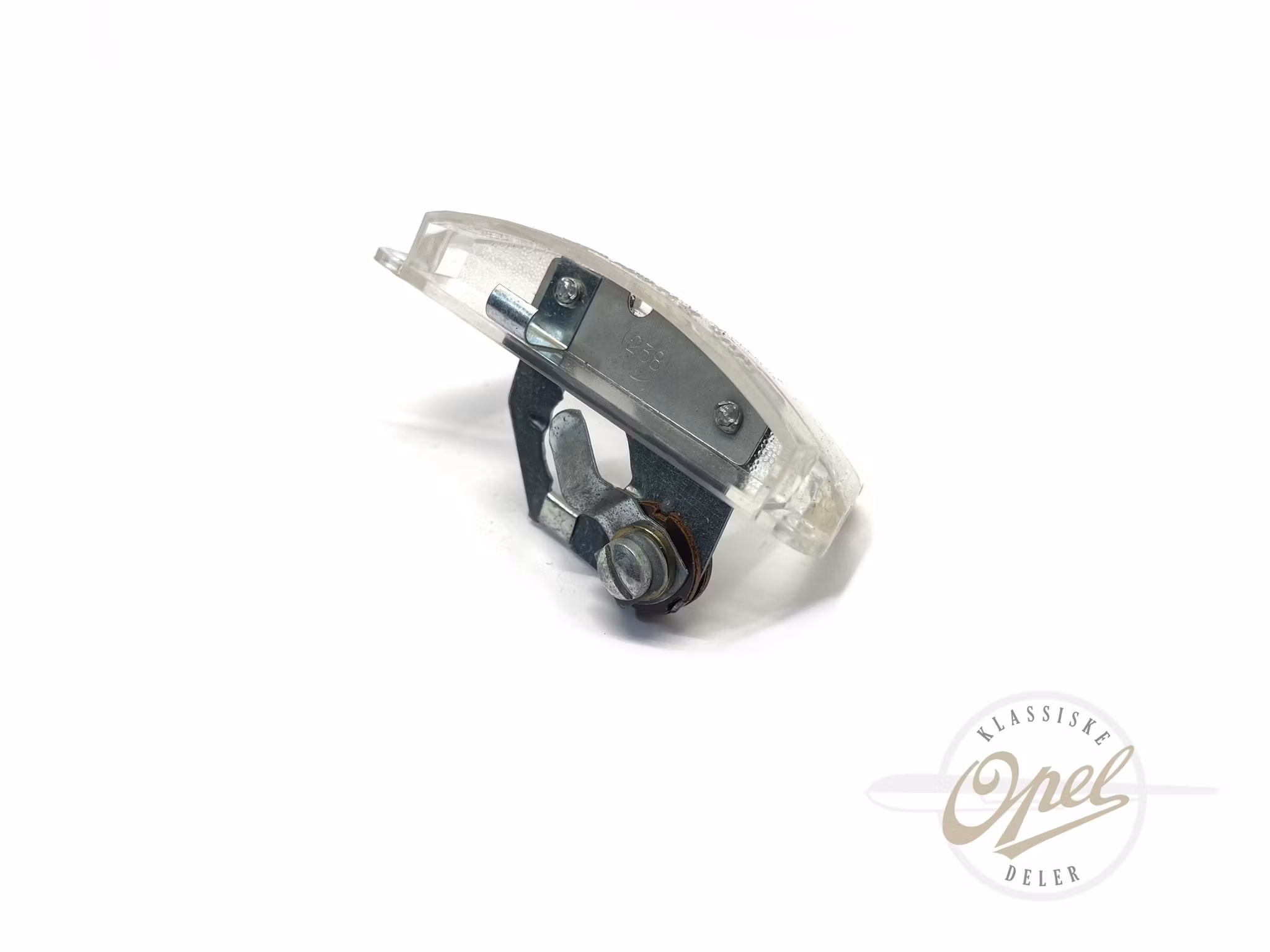 Skiltlys med pæreholder