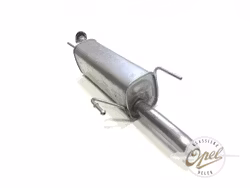 Eksosrør bakre