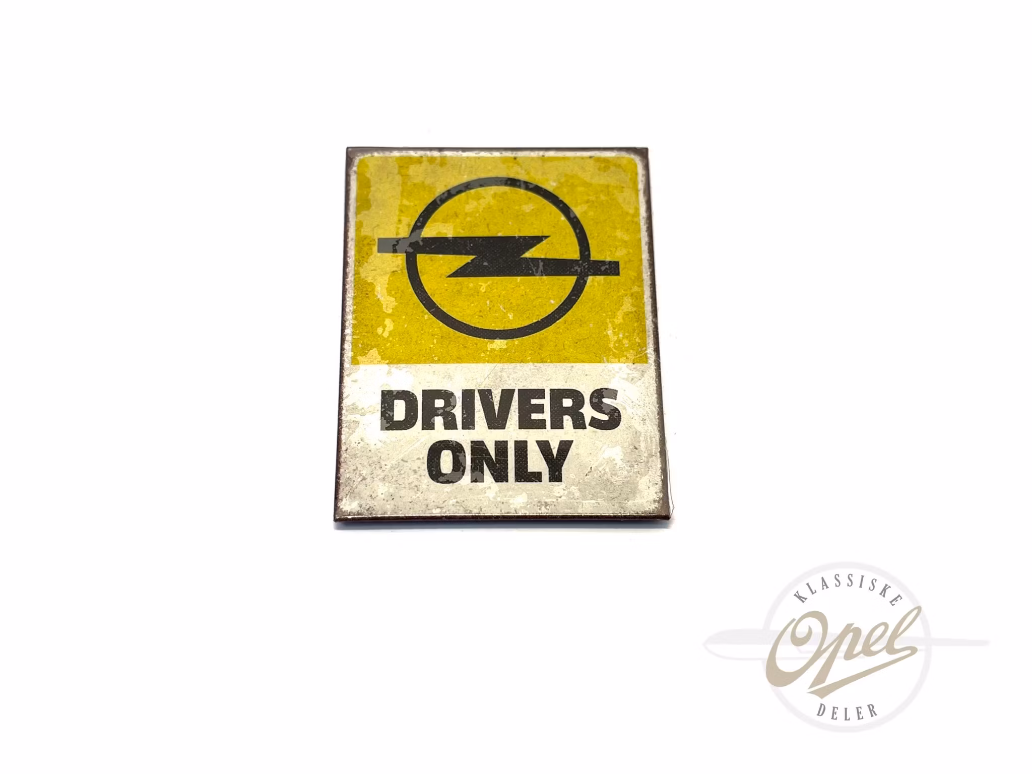 «Opel drivers only» magnet
