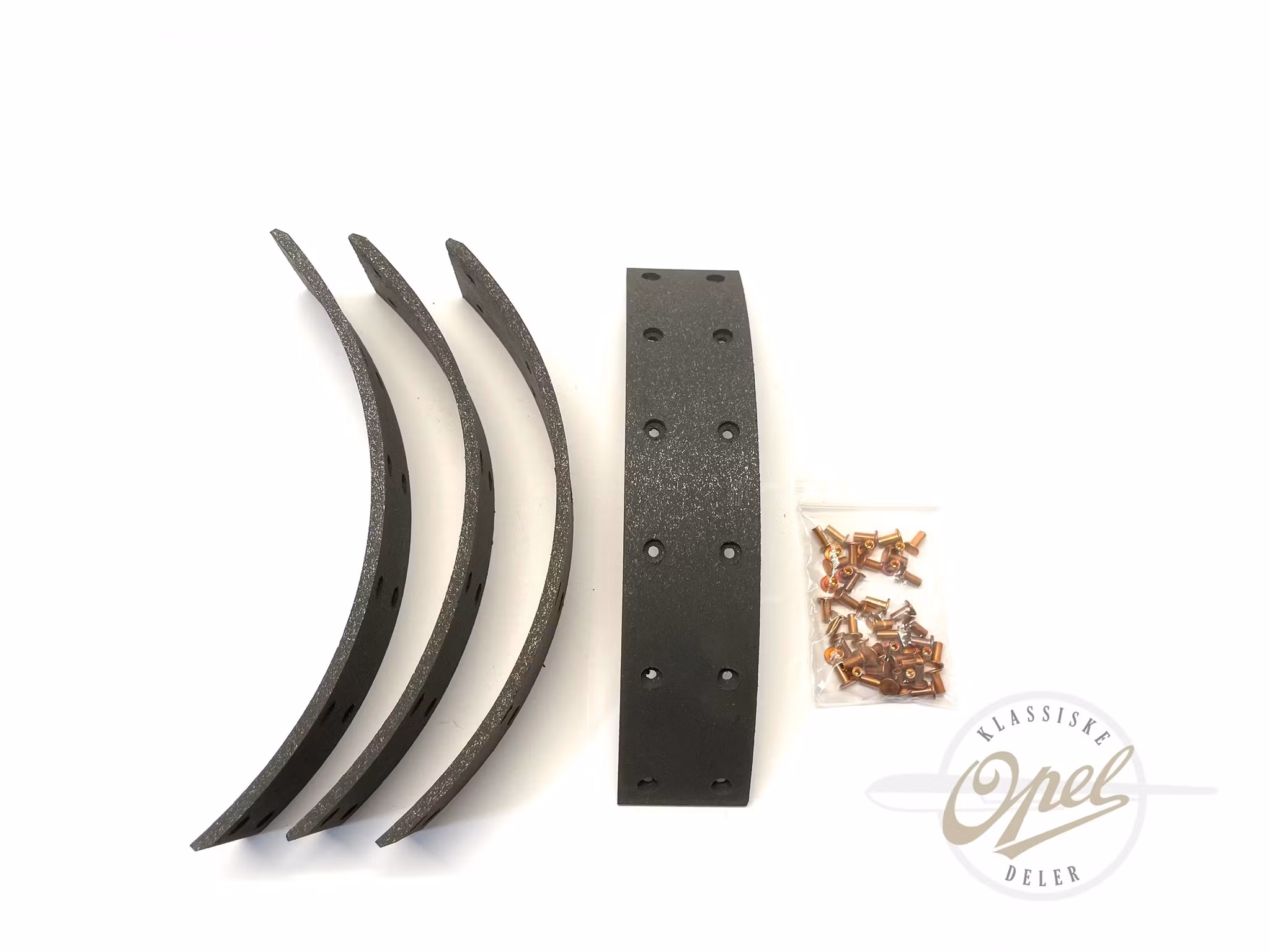 Bremsebelegg sett bak