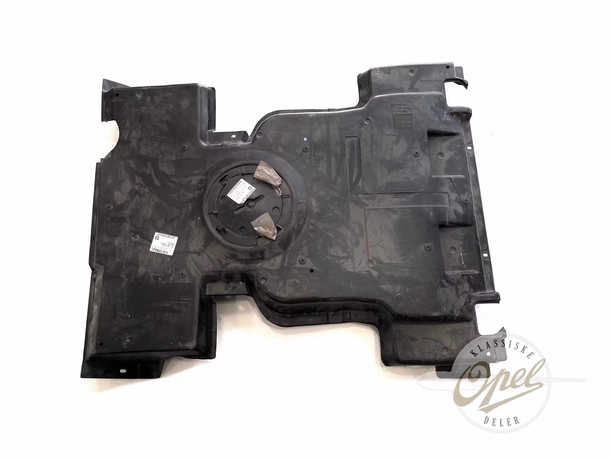 Bunnplate under motor