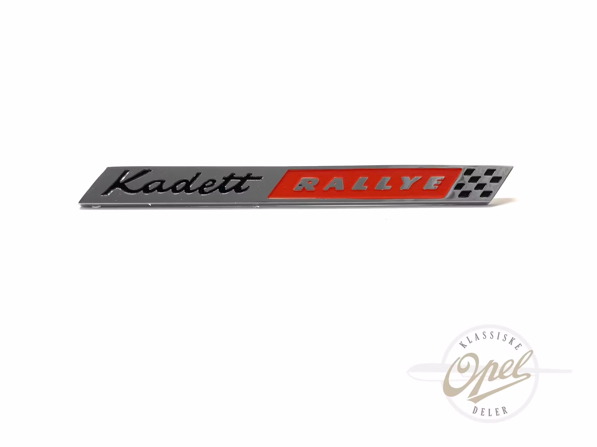 Emblem til hanskerom "Kadett Rallye"