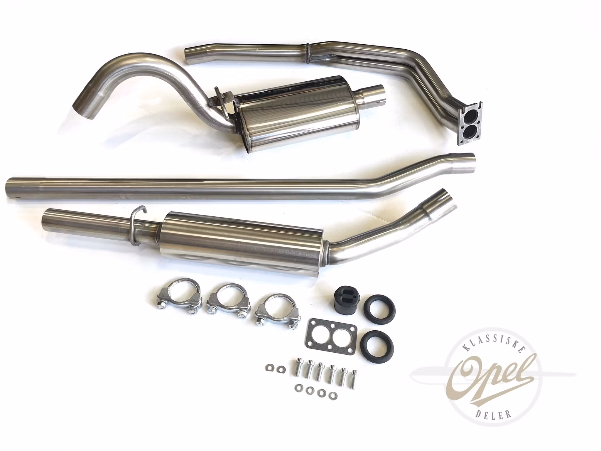 Rustfritt eksosanlegg (OHV)