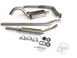 Rustfritt eksosanlegg (OHV)