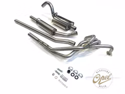 Rustfritt eksosanlegg med grenrør (OHV)