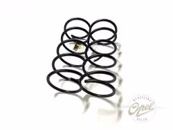 Spiralfjær sett foran