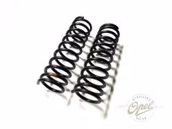 Spiralfjær sett foran