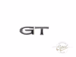 Emblem til forskjerm og bakstykke "GT"