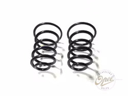 Spiralfjær sett bak