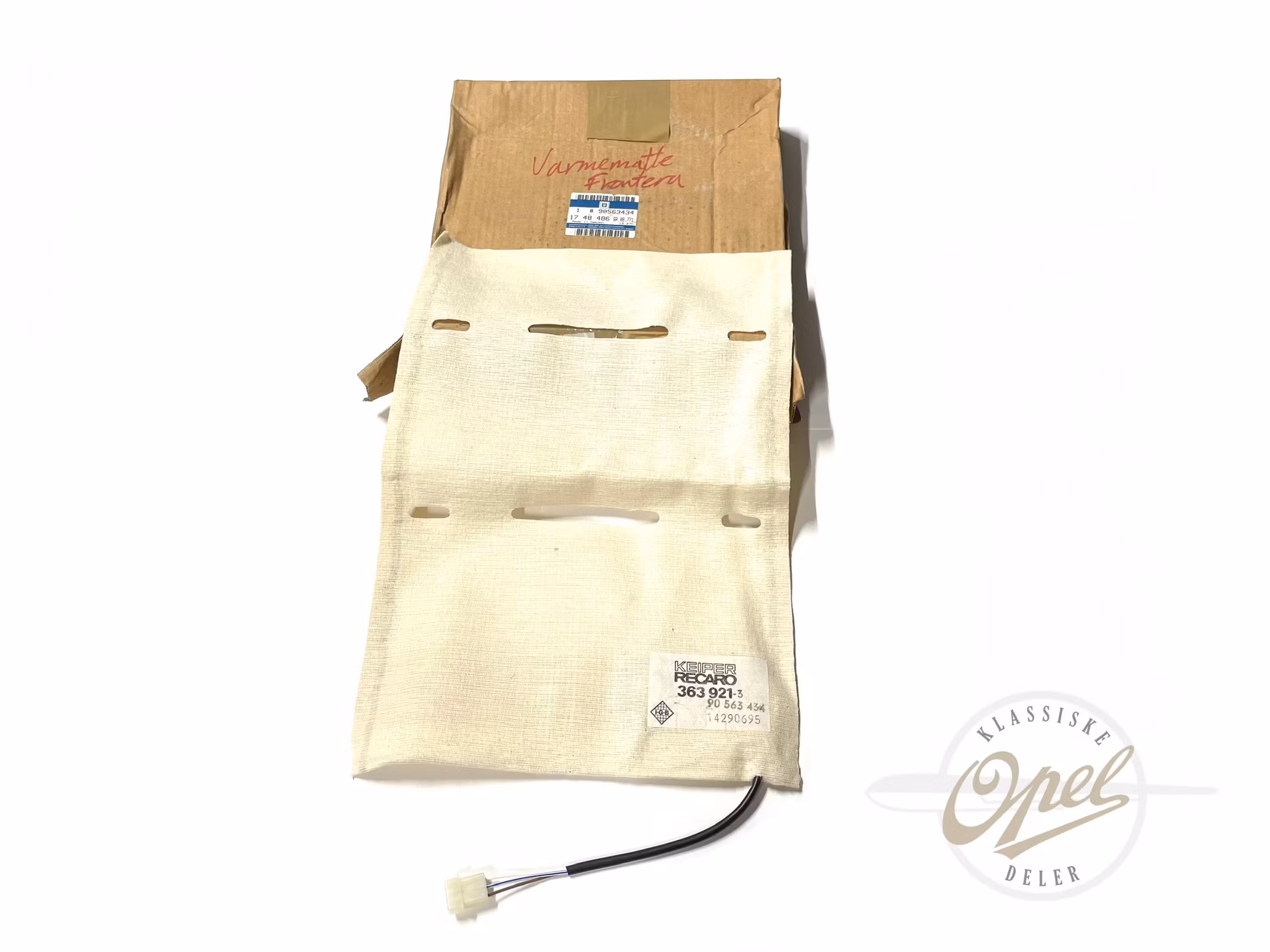 Varmematte til forsete