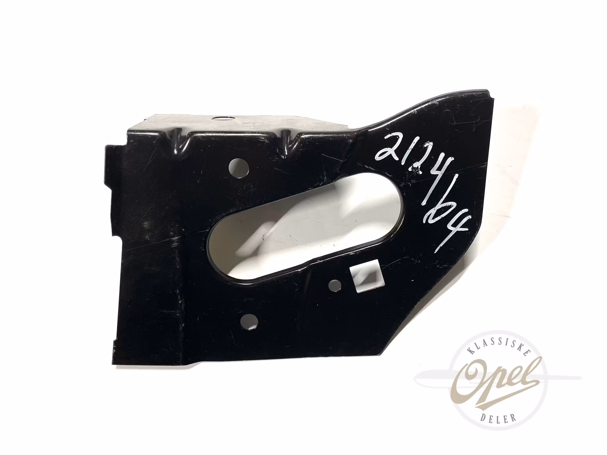 Låseplate til rammevange venstre