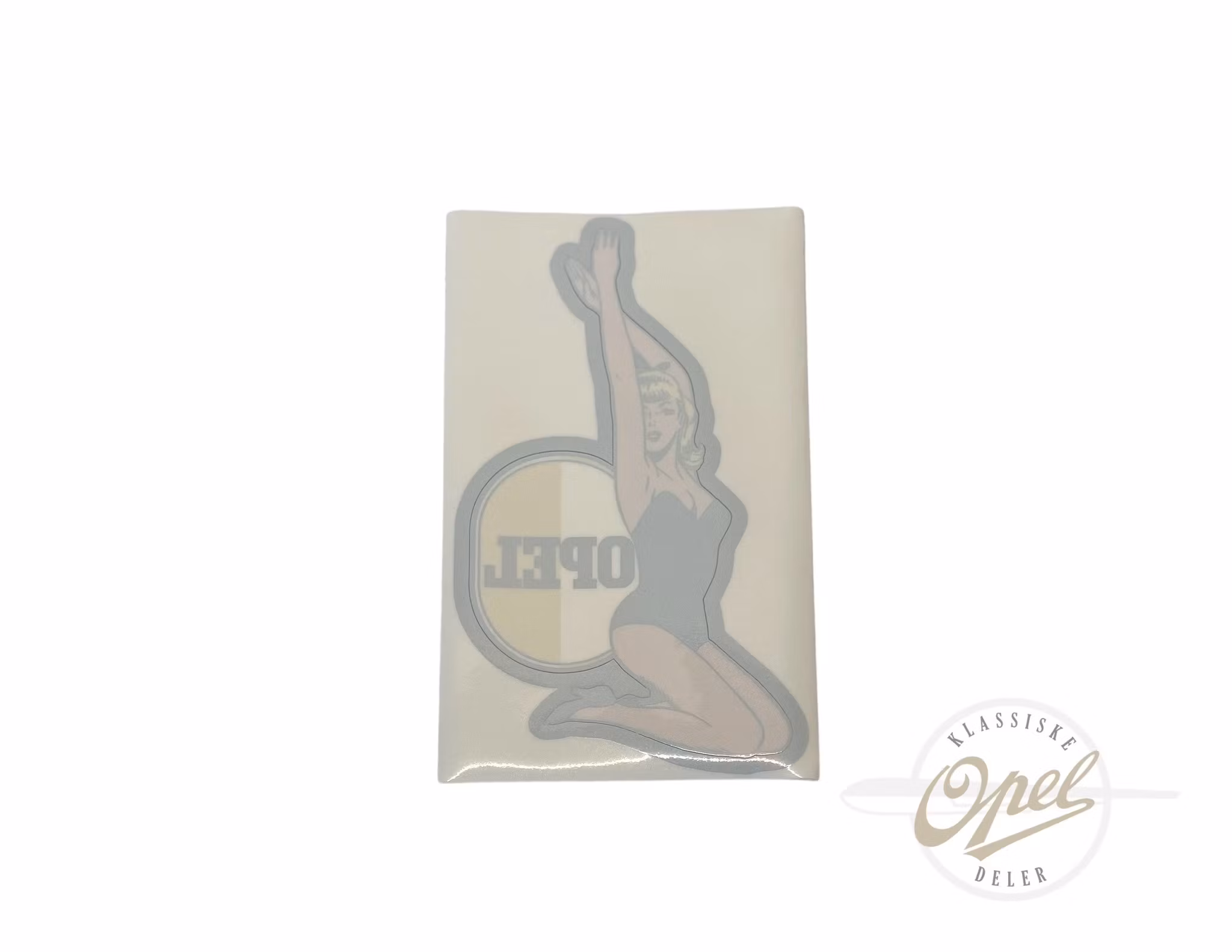 Klistremerke 'Opel Pin-Up'