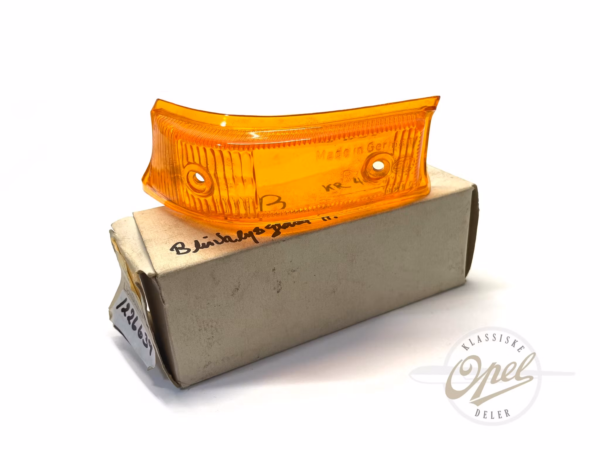 Blinklys glass høyre foran