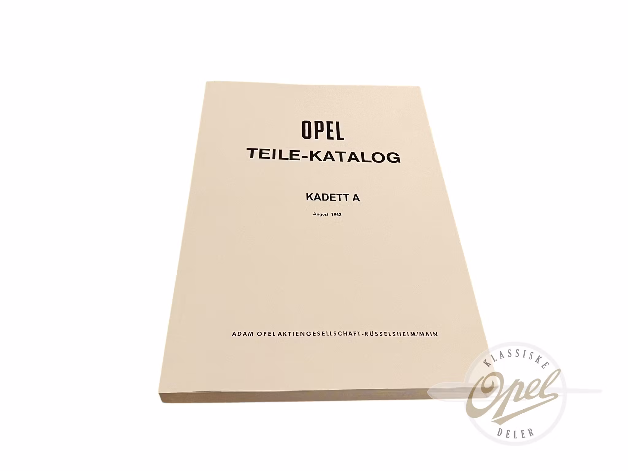 Delekatalog Kadett A