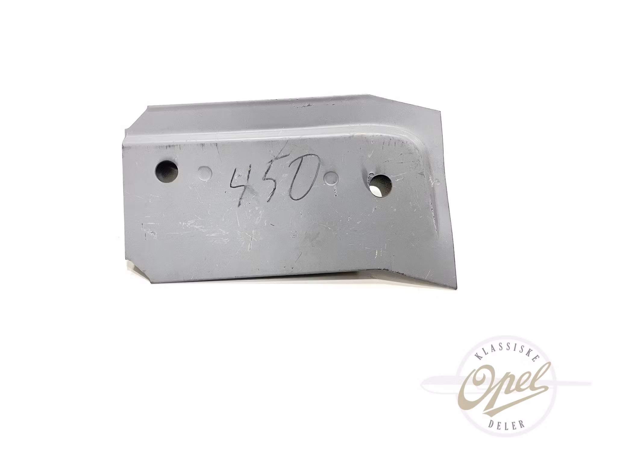 Låseplate til rammevange venstre