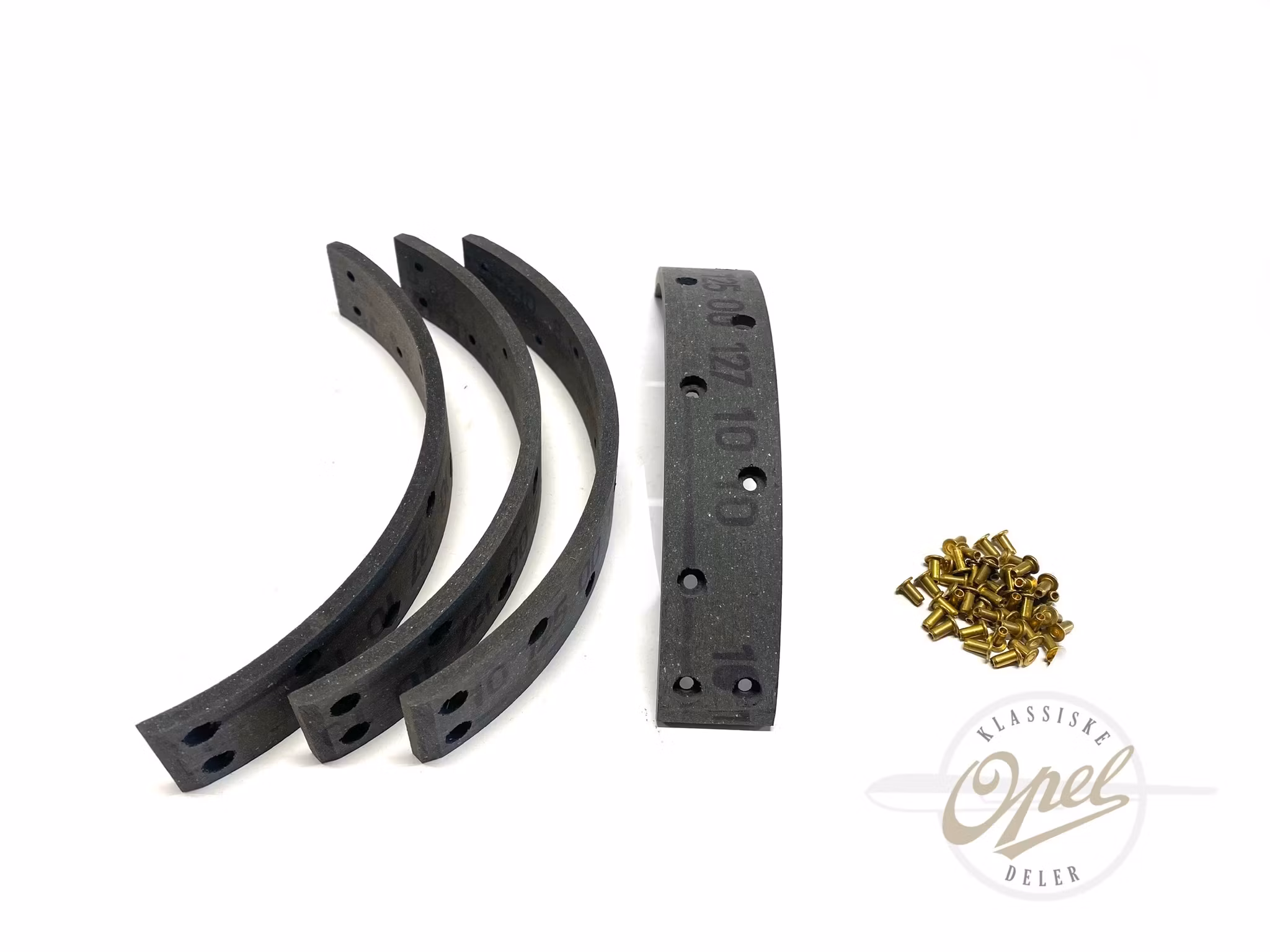 Bremsebelegg sett bak 200x28mm