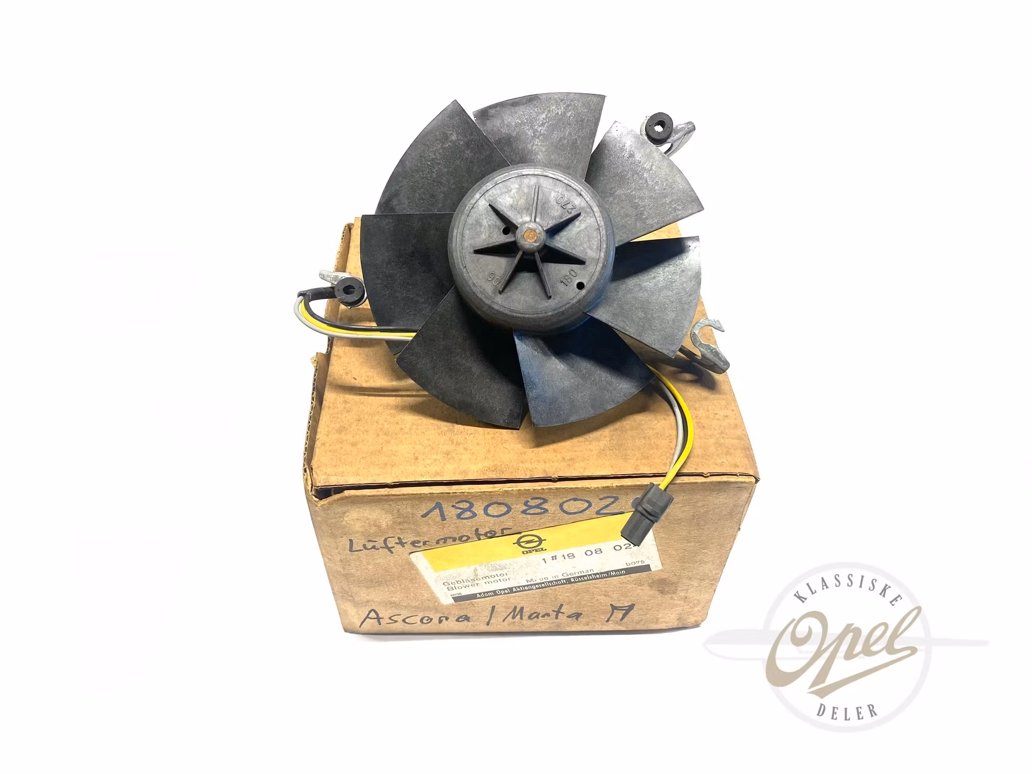 Varmeapparat viftemotor